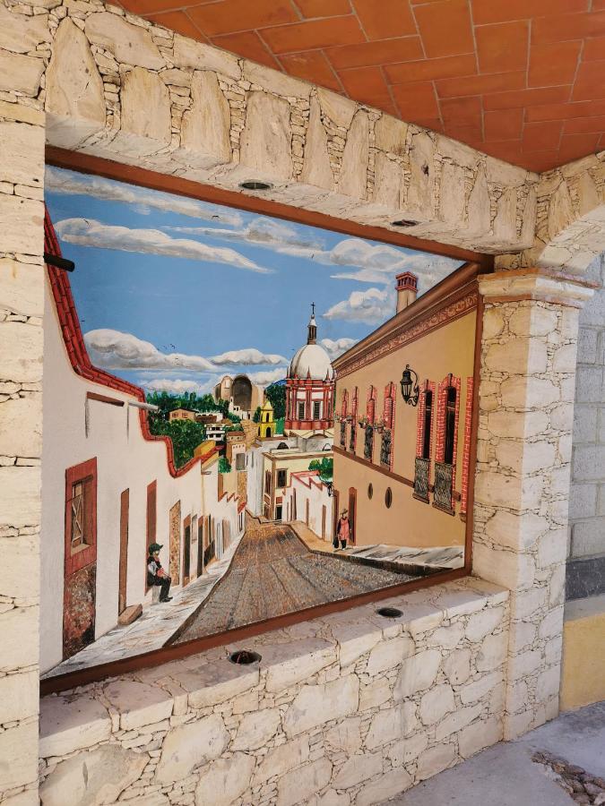Posada Casa Del Minero Pozos  エクステリア 写真